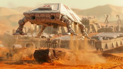 Dune II: Battle for Arrakis - Fanart - Background (World) - 2560x1440