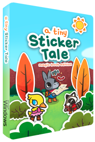 A Tiny Sticker Tale - Box - 3D (World) - 1000x1500