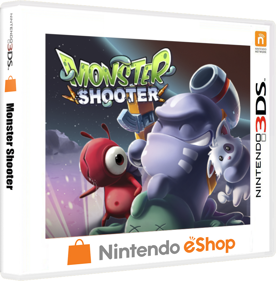 Monster Shooter - Box - 3D (World) - 841x856