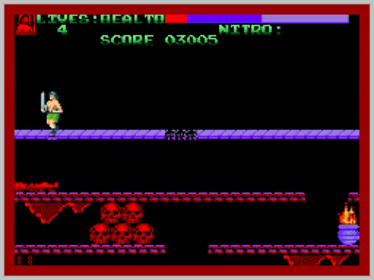Into The Den Of The Snake Men - Screenshot - Gameplay (World) - 256x192