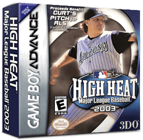 High Heat Major League Baseball 2003 - Box - 3D (North America) - 1016x998