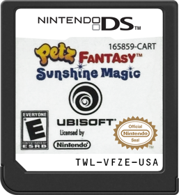 Petz Fantasy: Sunshine Magic - Cart - Front (North America) - 517x564