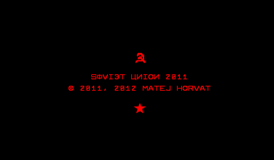 Soviet Union 2011 - Screenshot - Game Title (World) - 384x224