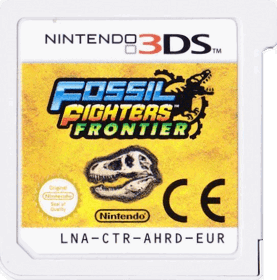 Fossil Fighters: Frontier - Cart - Front (Europe) - 542x548