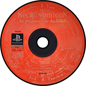 Necronomicon: The Dawning of Darkness - Disc (Germany) - 600x600