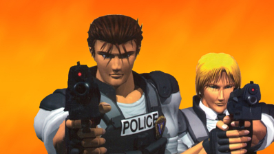 Virtua Cop - Fanart - Background (World) - 1366x768