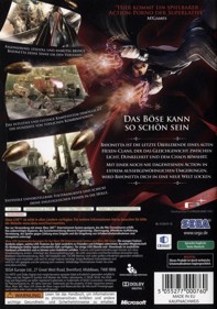 Bayonetta - Box - Back (Germany) - 1007x1434