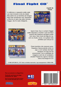 Final Fight CD - Box - Back - Reconstructed (Brazil) - 1522x2156