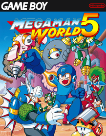 Mega Man V - Fanart - Box - Front (World) - 500x646
