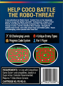 Coco and the Evil Robots - Box - Back (World) - 497x680