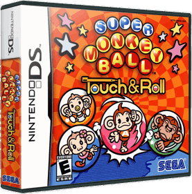 Super Monkey Ball: Touch & Roll - Box - 3D (North America) - 864x876