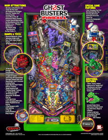 Ghostbusters (Stern) - Advertisement Flyer - Back (World) - 850x1100