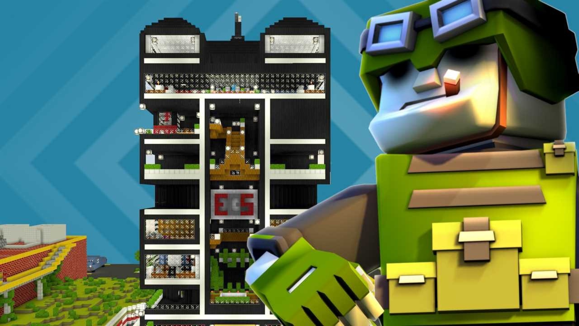 Illustration of Guncraft: Blocked & Loaded
