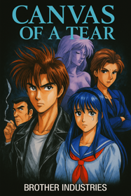 Kamiya Tantei Jimusho: Namida no Canvas - Fanart - Box - Front (World) - 1024x1536