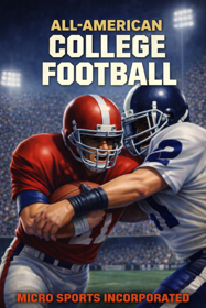 All-American College Football (1993) - Fanart - Box - Front (World) - 1024x1536