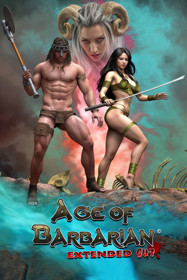 Age of Barbarian: Extended Cut - Box - Front (World) - 600x900