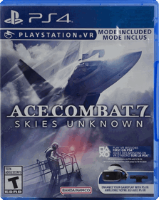 Ace Combat 7: Skies Unknown - Box - Front - Reconstructed (North America) - 1136x1429