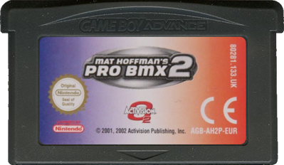 Mat Hoffman's Pro BMX 2 - Cart - Front (Europe) - 702x408