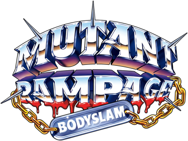 Mutant Rampage: Bodyslam - Clear Logo (North America) - 1000x751