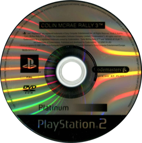 Colin McRae Rally 3 - Disc (Europe) - 770x778