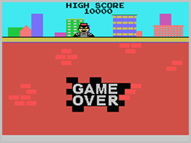 Kaboom! - Screenshot - Game Over (World) - 256x192