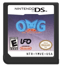 OMG 26: Our Mini Games - Cart - Front (North America) - 571x600