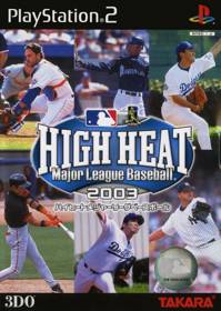 High Heat Major League Baseball 2003 - Box - Front (Japan) - 500x703