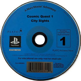 Mars Moose Cosmic Quest 1: City Sights - Disc (North America) - 600x600