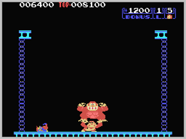 DK Jr. Arcade - Screenshot - Gameplay (World) - 256x192