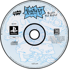 Rugrats: Search For Reptar - Disc (Europe) - 700x700