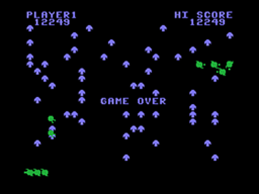 Centipede - Screenshot - Game Over (North America) - 256x192