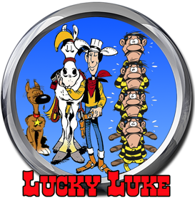Lucky Luke - Fanart - Cart - Front (World) - 880x905