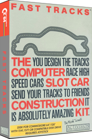 Fast Tracks: The Computer Slot Car Construction Kit - Box - 3D (North America) - 820x1245