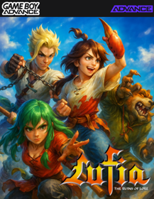 Lufia: The Ruins of Lore - Fanart - Box - Front (North America) - 500x646