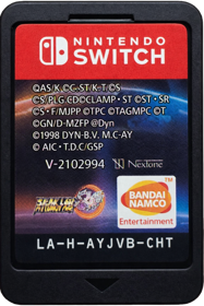 Super Robot Wars 30 - Cart - Front (Korea) - 512x768