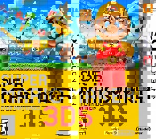 Super Mario Maker for Nintendo 3DS - Box - Front (North America) - 514x458