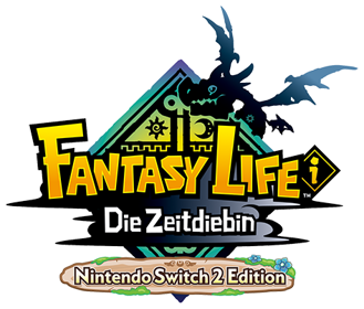 FANTASY LIFE i: The Girl Who Steals Time  - Clear Logo (Germany) - 473x403