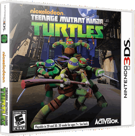 Teenage Mutant Ninja Turtles - Box - 3D (North America) - 843x855