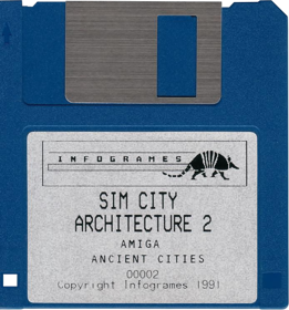 SimCity Graphics Set 1: Ancient Cities - Disc (Europe) - 694x745