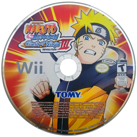 Naruto Shippuden: Clash of Ninja Revolution III - Disc (North America) - 1965x1969