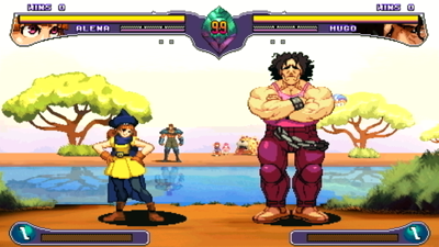 Capcom vs. Square: Parallel Destinies - Screenshot - Gameplay (World) - 1280x720