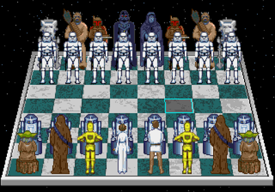 The Software Toolworks' Star Wars Chess - Screenshot - Gameplay (World) - 640x448
