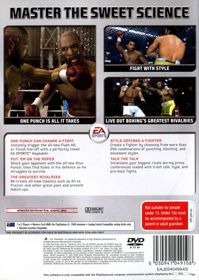 Fight Night Round 3 - Box - Back (Australia) - 569x800