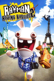 Rayman: Raving Rabbids 2 - Fanart - Box - Front (North America) - 1800x2700