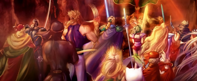 Final Fantasy VI: Return of the Dark Sorcerer - Fanart - Background (World) - 1014x417
