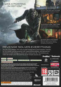 Dishonored - Box - Back (Europe) - 6069x8609