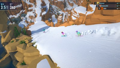 Lonely Mountains: Snow Riders - Screenshot - Gameplay (World) - 3840x2160