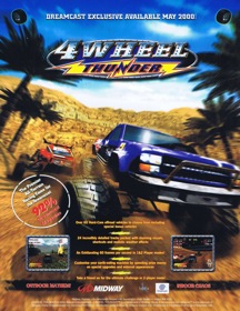 4 Wheel Thunder - Advertisement Flyer - Front (Europe) - 2014x2610