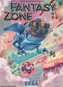 Fantasy Zone - Fanart - Box - Front (World) - 1744x2400