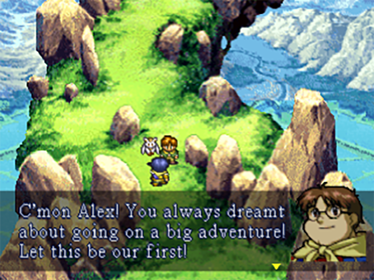 Lunar: Silver Star Story Complete - Screenshot - Gameplay (World) - 640x480